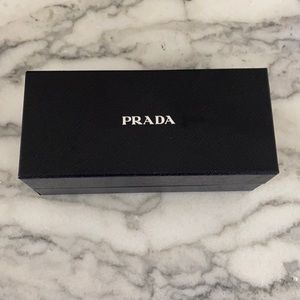Prada black cardboard sunglass box